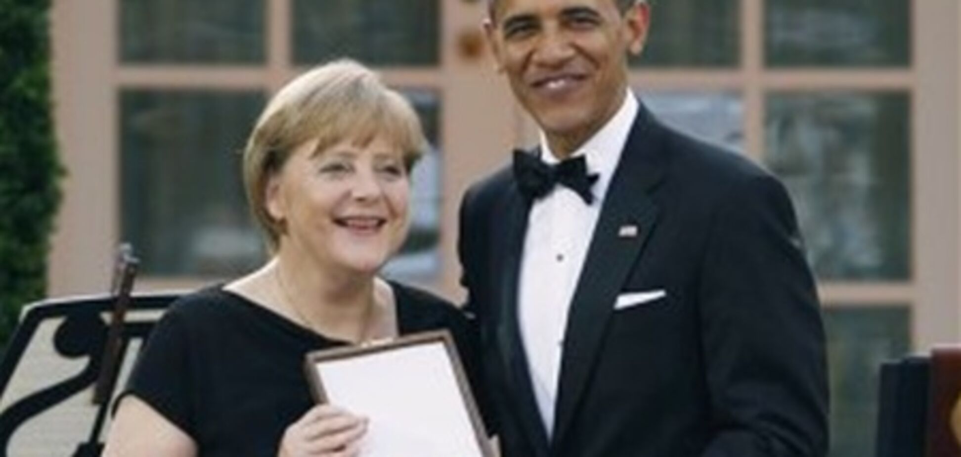 Обама наградил Ангелу Меркель медалью Свободы