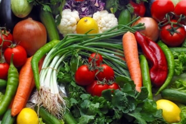 Украина сократила импорт овощей и фруктов