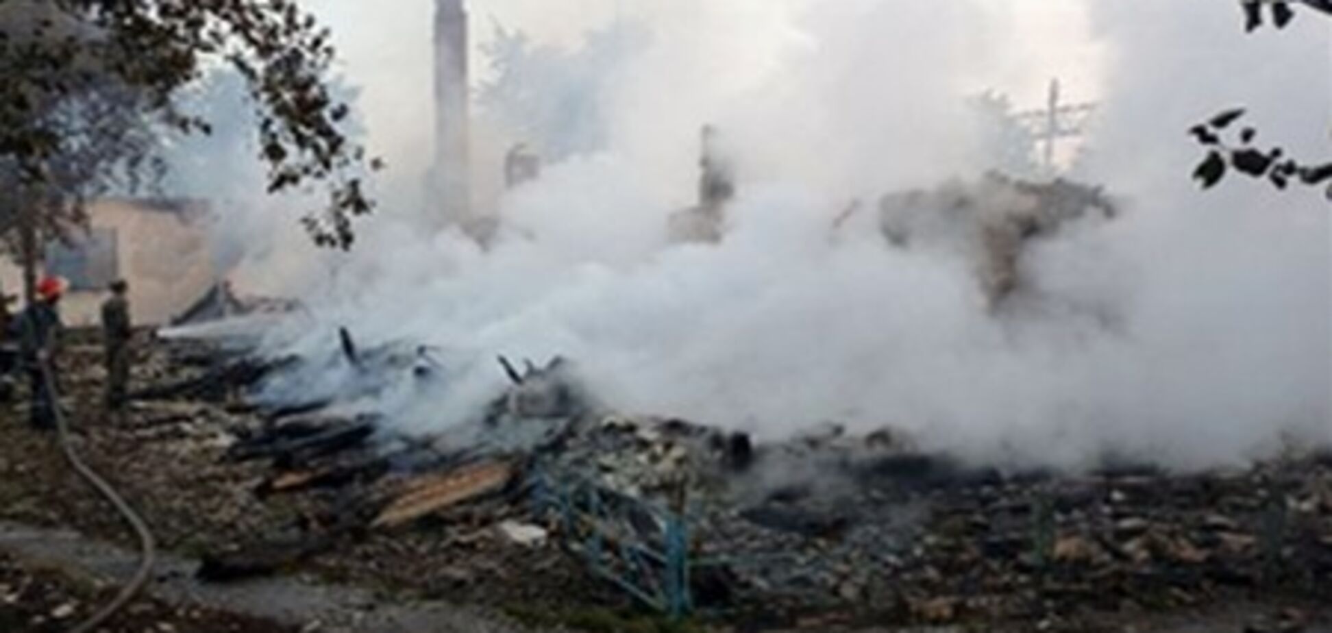 Пожар в доме престарелых под Ровно: 16 людей погибли. Фото