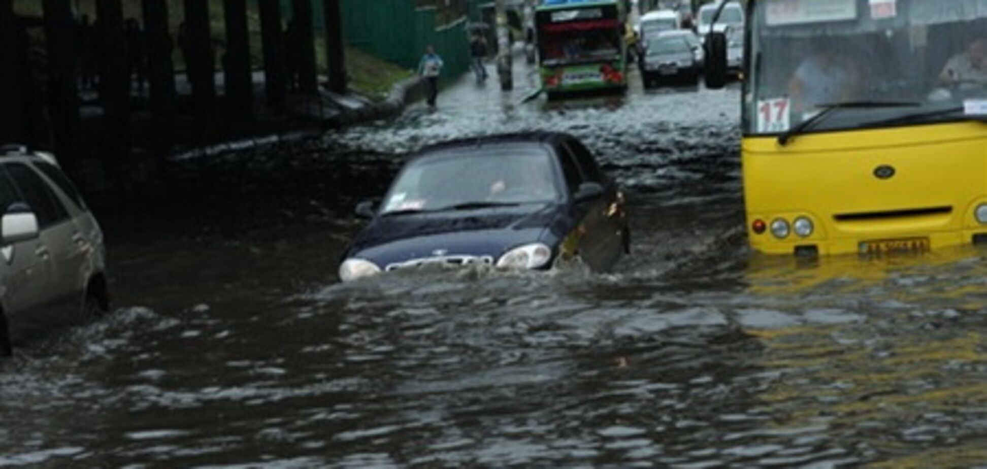 Дожди будут 'радовать' киевлян до конца недели