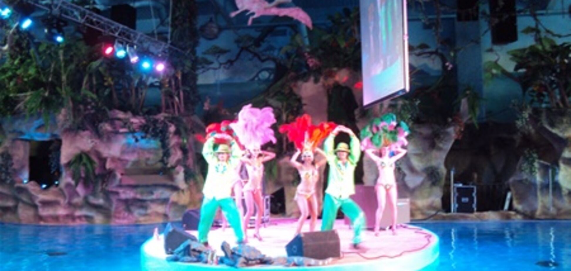 Открытие аквапарка юрского периода