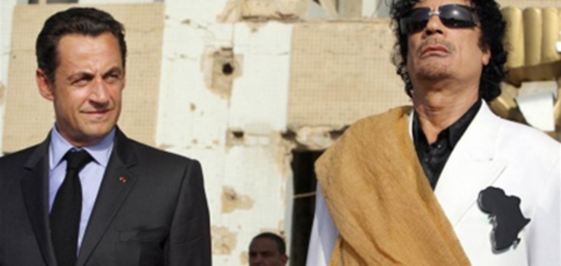 Каддафи назвал Саркози 'душевнобольным'
