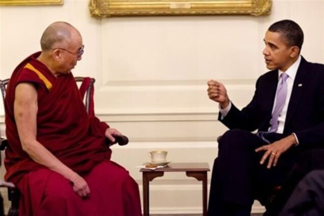 Китай виступив проти зустрічі Обами і Далай-лами