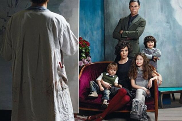 Рубик в семейной фотосессии