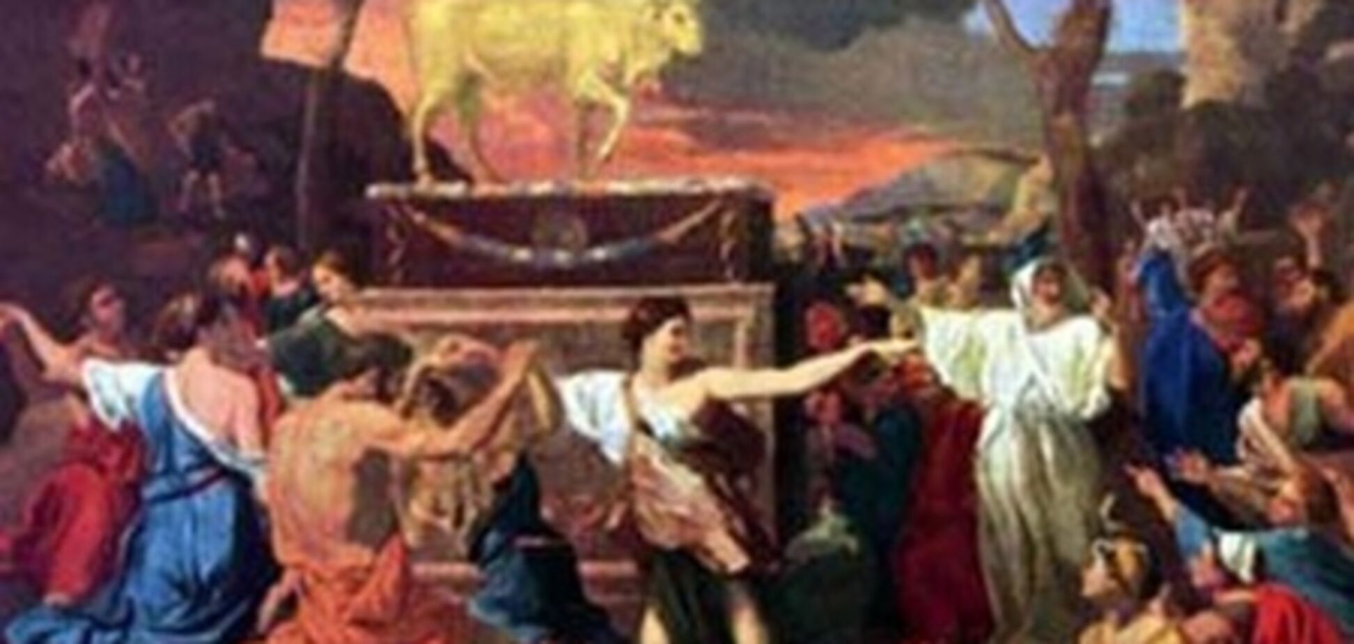 Вандал изуродовал картину Пуссена. Фото