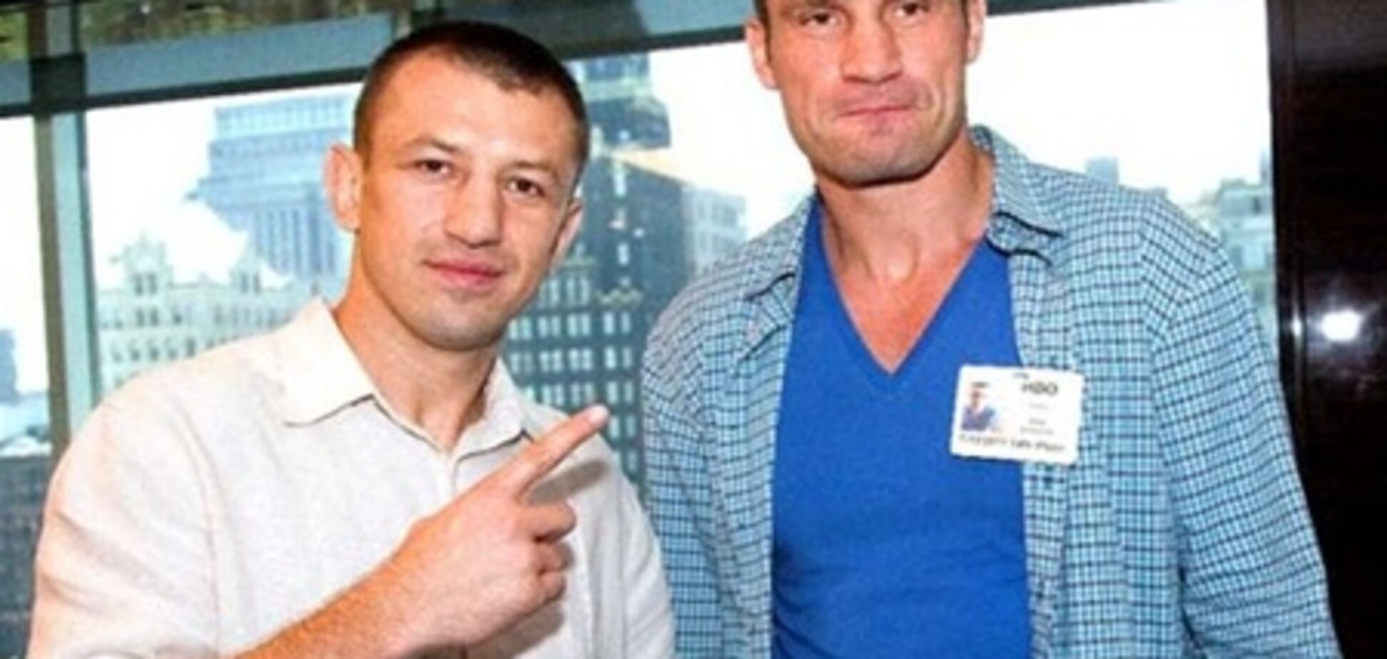 Кличко и Адамек поговорили по-мужски в Нью-Йорке