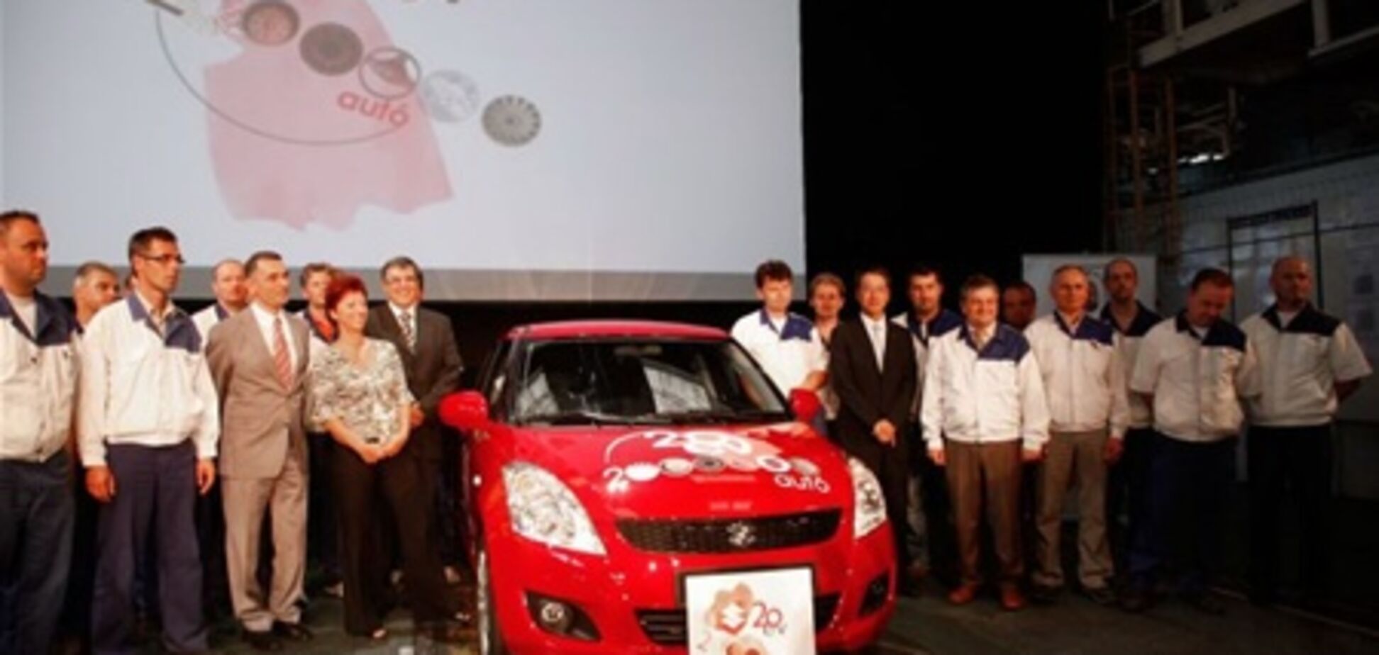 Венгерский завод Suzuki выпустил 2-милионный автомобиль