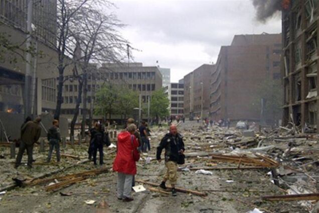 В столице Норвегии прогремел мощный взрыв. Обновлено. Фото