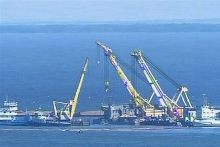 Підйом 'Булгарії' з дна призупинений