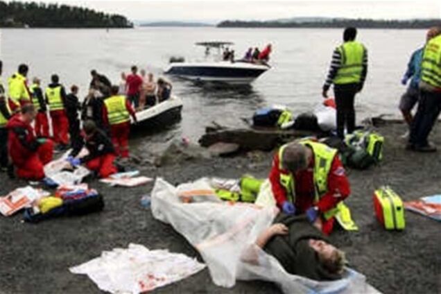 Норвегия: число жертв стрельбы увеличилось до 98