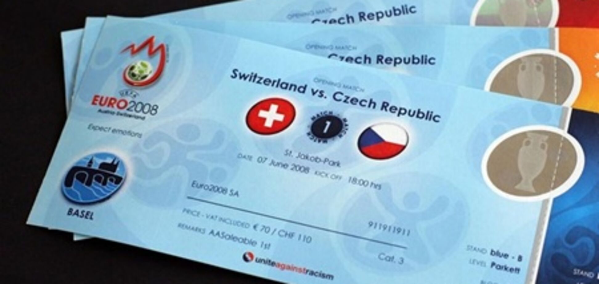 UEFA запустил портал по перепродаже билетов на матчи Евро-2012