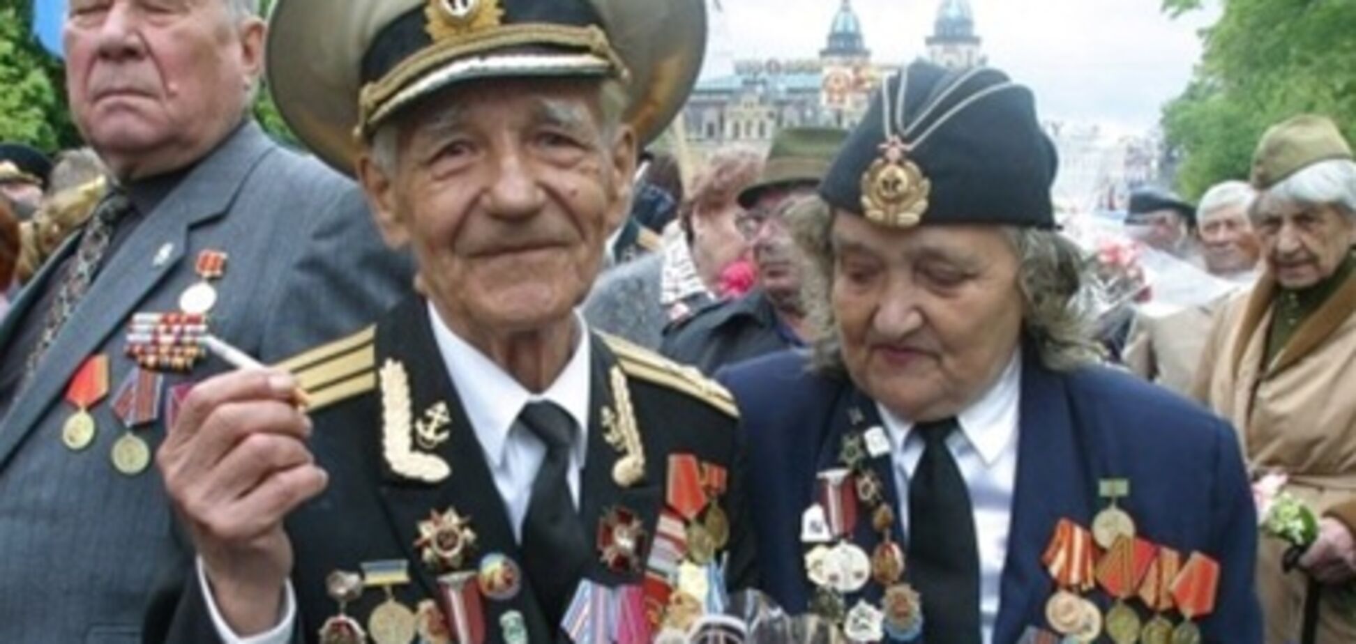 Ветераны отметили освобождение Львова от фашистов вопреки запрету
