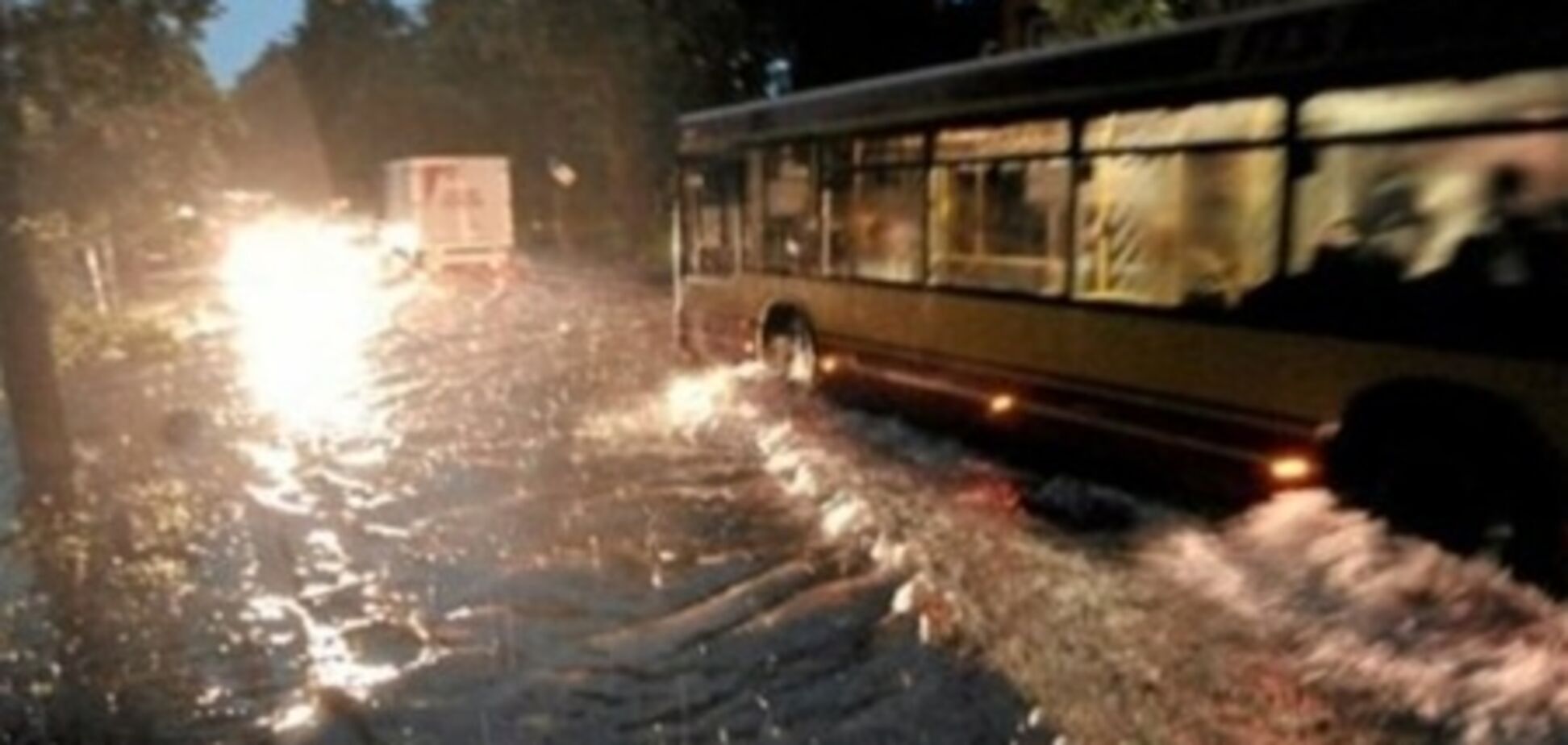 Варшава ушла под воду