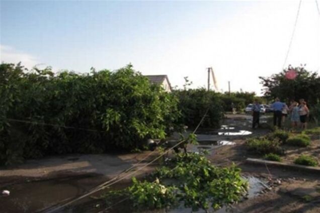 В Запорожской области считают убытки от урагана