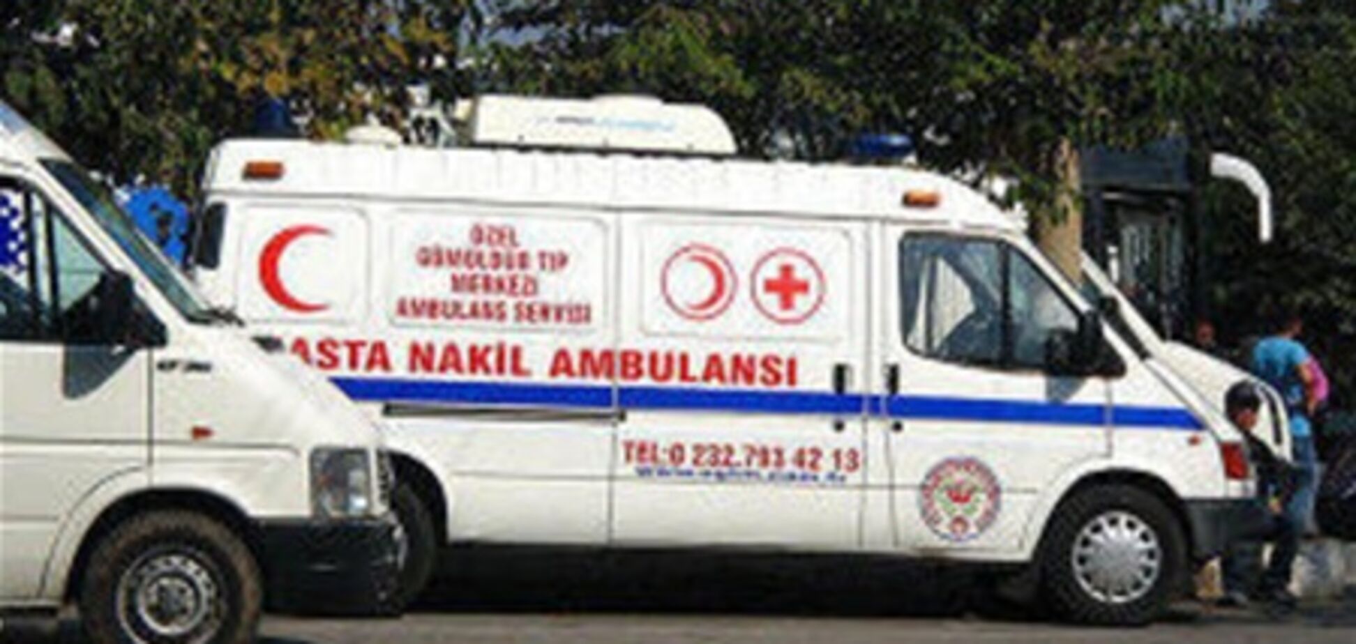 В Турции разбился автобус с российскими туристами, 8 июля 2011