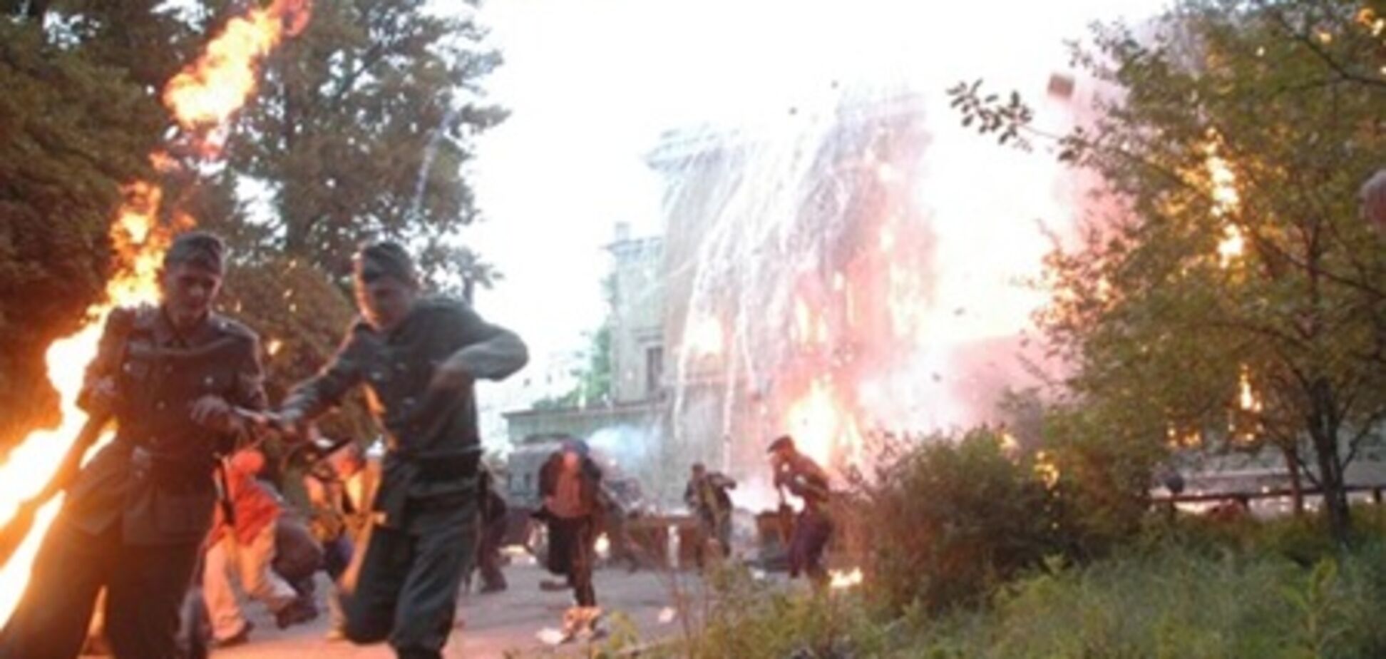 На съемках фильма 'Матч смерти' произошел взрыв: есть пострадавшие. Добавлено ВИДЕО