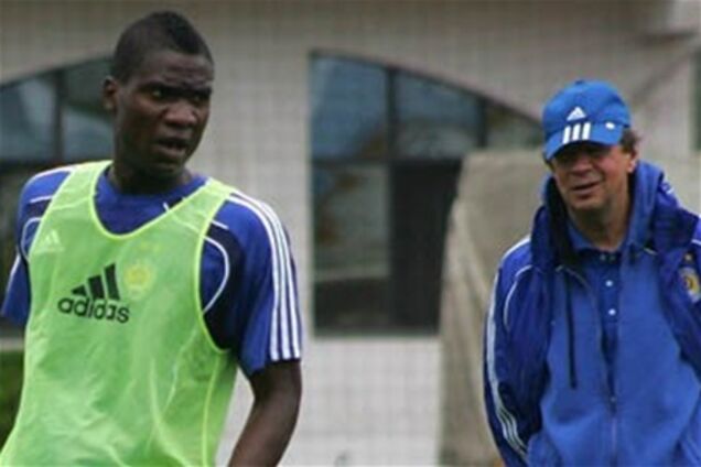 Первая тренировка Брауна Идейе