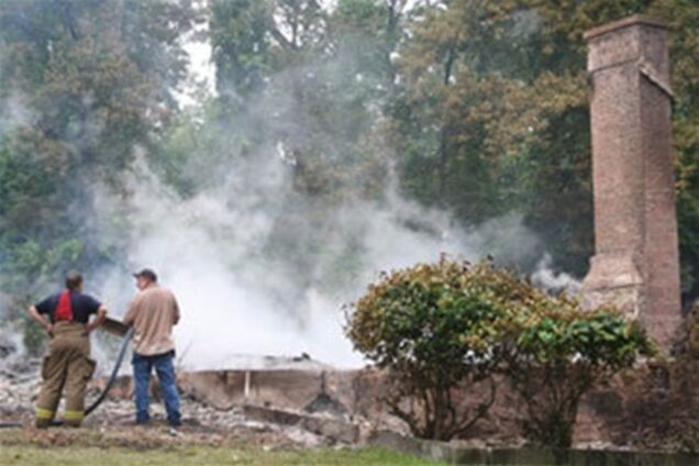 В США сгорел дом экс-Президента Рузвельта