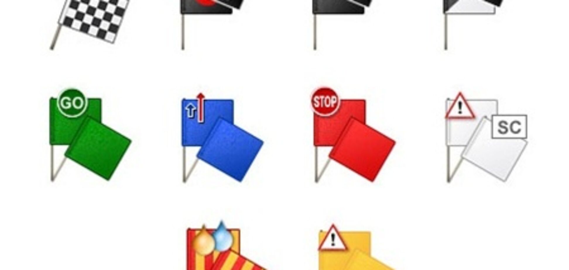Сигнальные флаги в Формуле-1