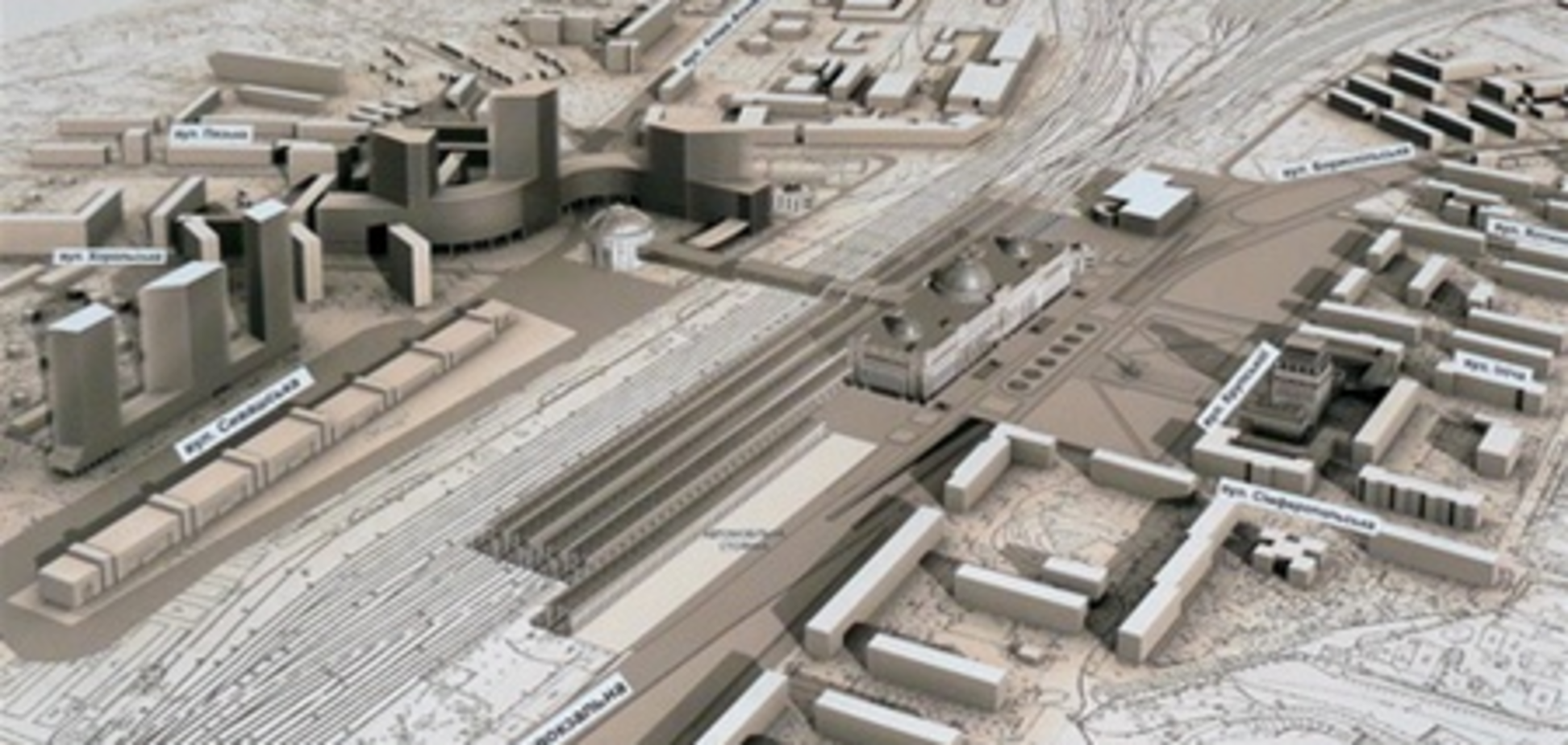 Термін подання інвестзаявок на будівництва Дарницького вокзалу подовжено