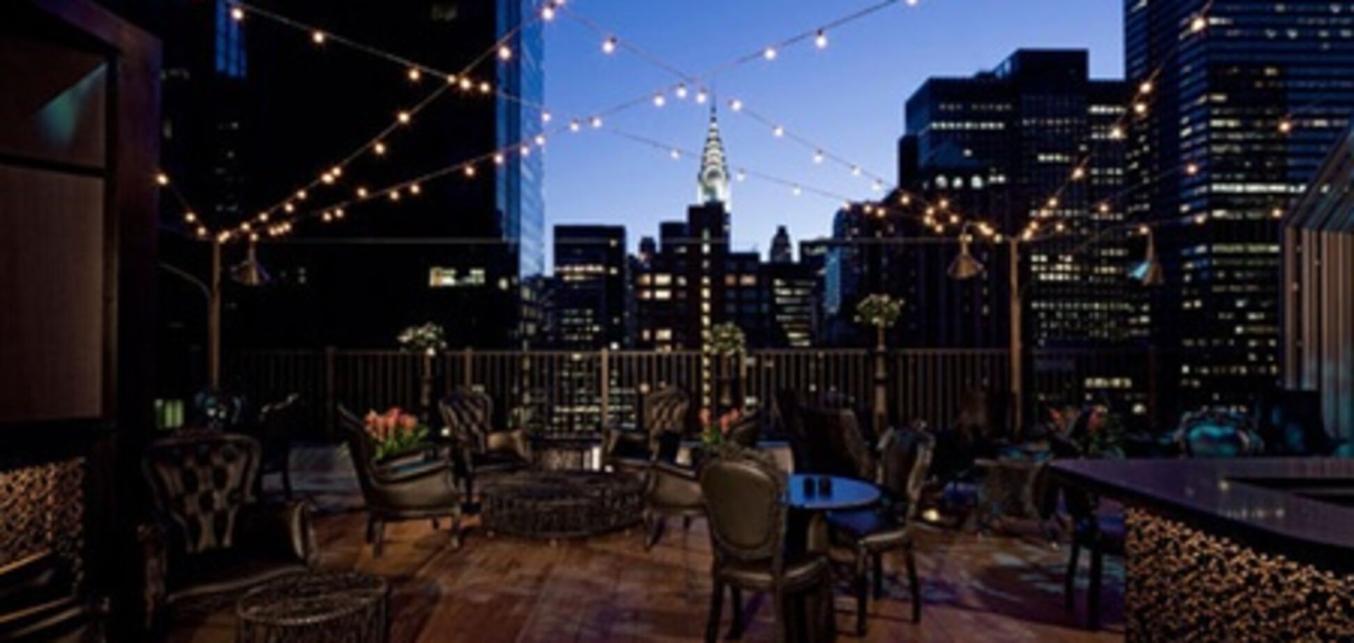 Лучшие бары на крышах Нью-Йорка