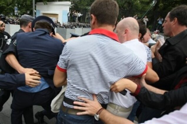 Особливо активних учасників мітингу в День незалежності звинувачують у грубому порушенні порядку