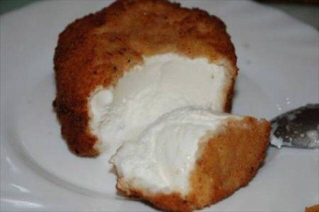 Жареное мороженое