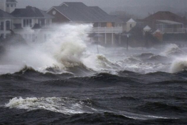 Ужасные последствия урагана 'Айрин'