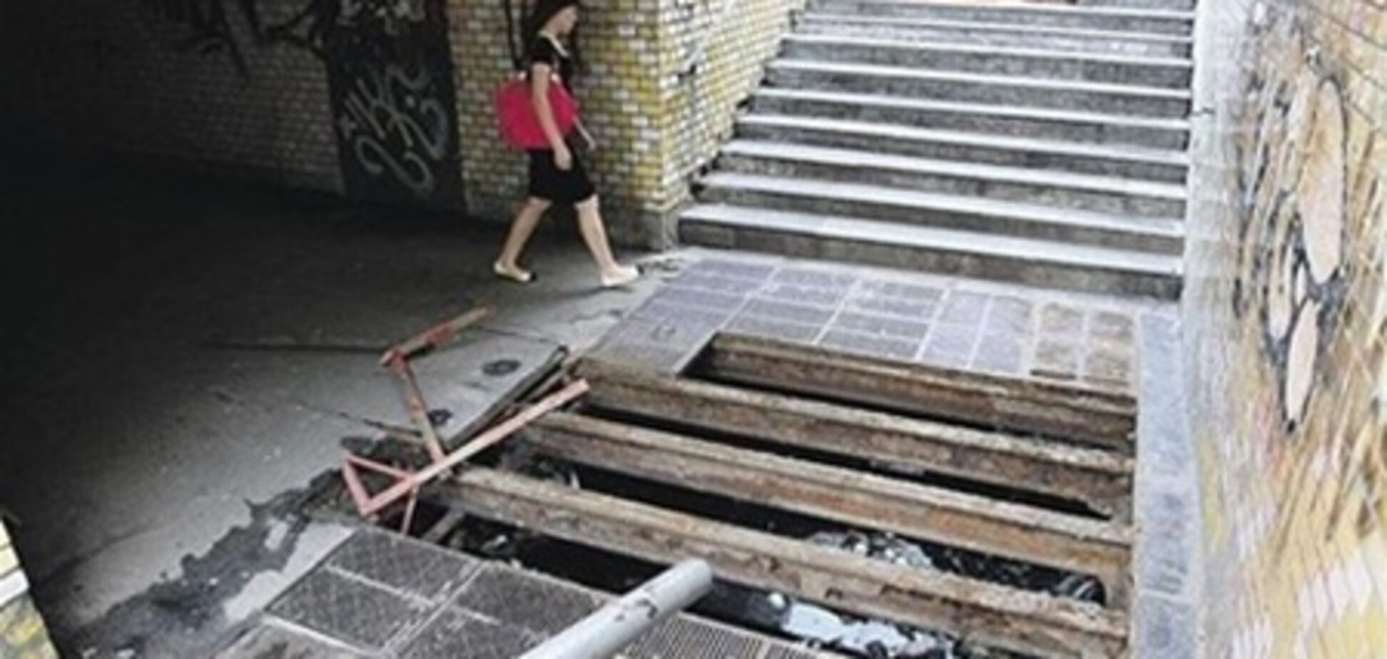 Киевские переходы пообещали отремонтировать