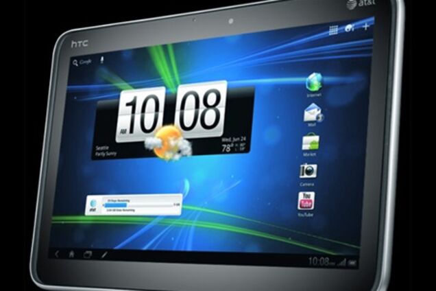 HTC продемонстрировала 10-дюймовый планшет