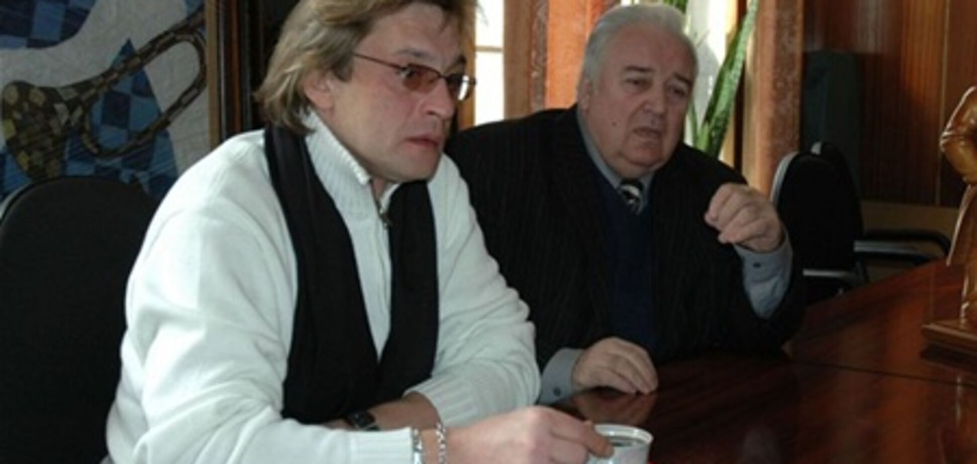 У Домогарова знову проблеми з журналістами