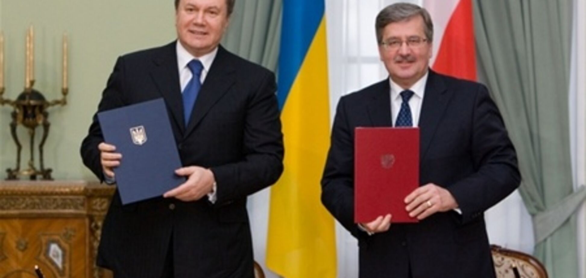 У Польщі розмова Коморовського з Януковичем виявився засекреченим