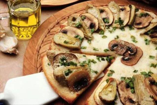 Пицца с салом по-украински