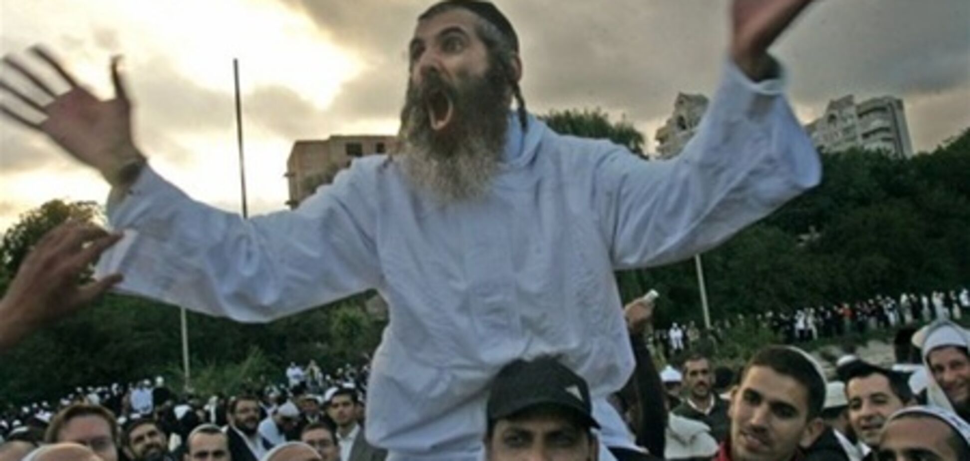 В Умани хасиды подрались с местными жителями