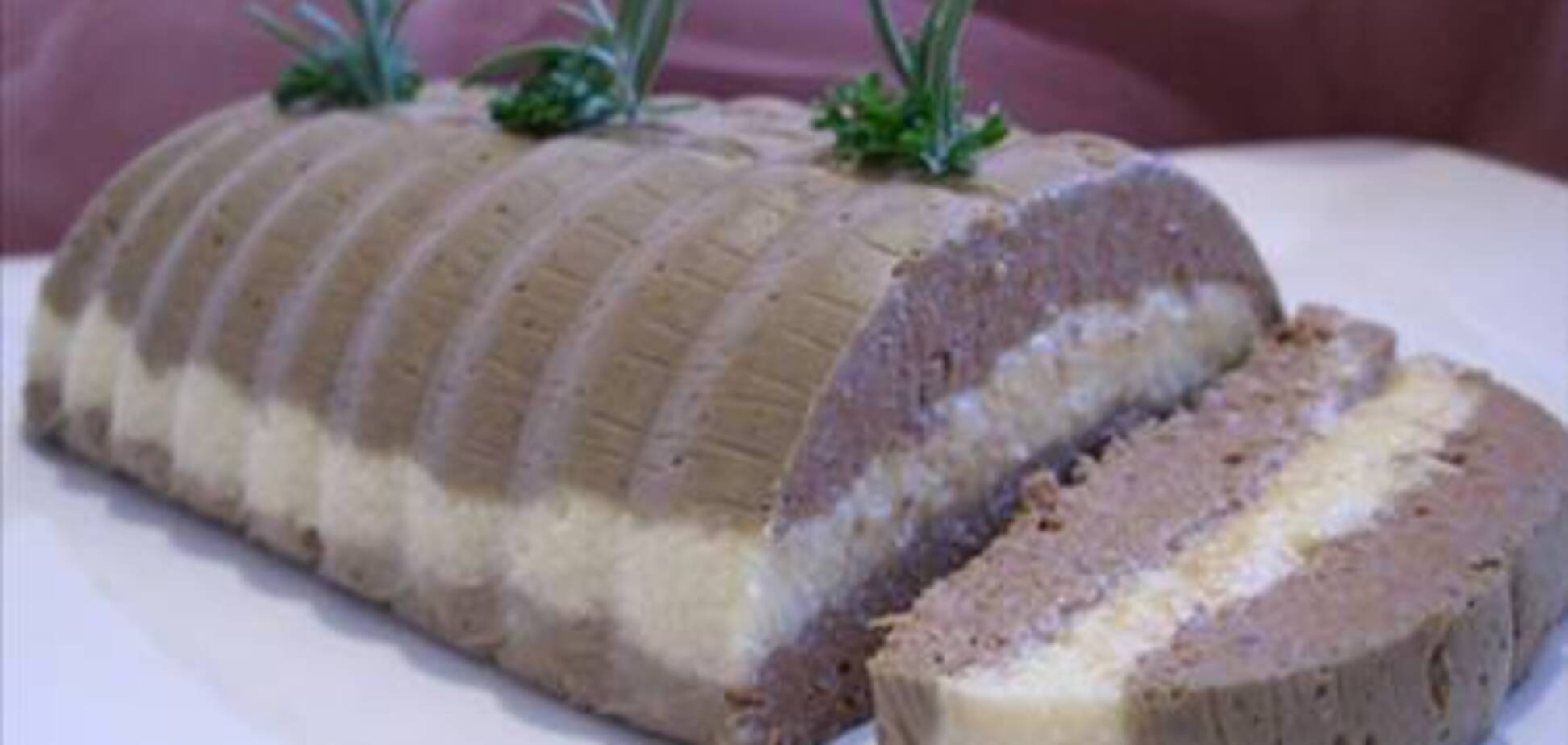 Паштет с куриной печенью и сыром