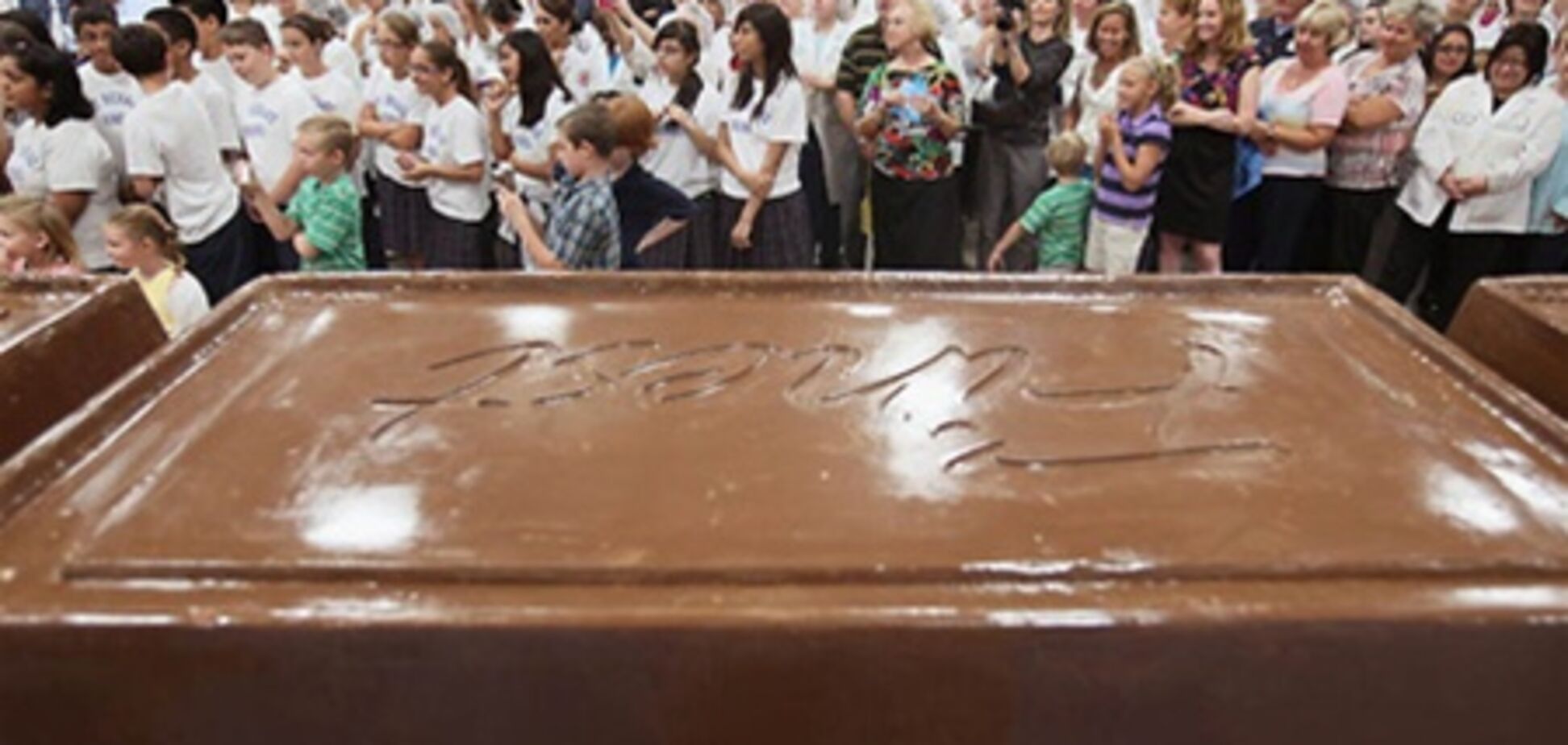 Самая большая в мире шоколадка