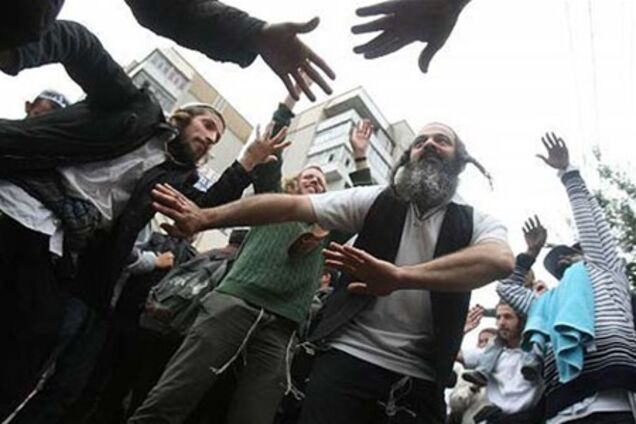 Хасиди в Умані б'ють українців