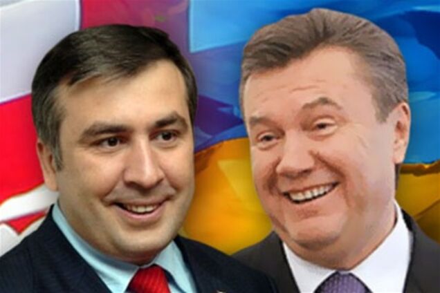 Саакашвили похвастался 'прекрасными отношениями' с Януковичем