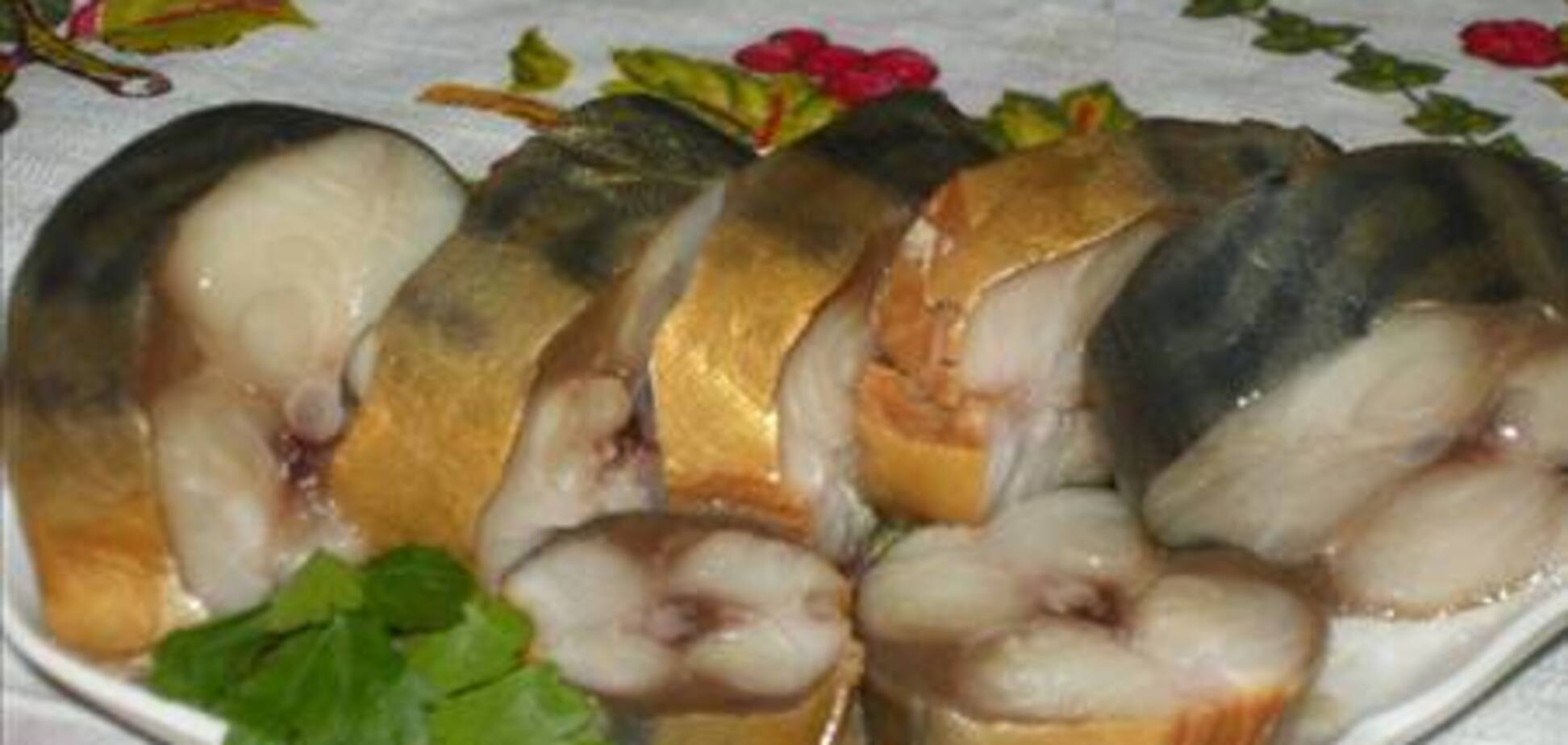 Копченая рыба в медовом соусе