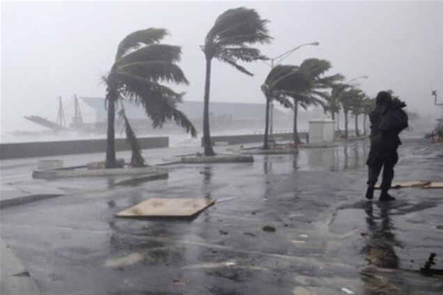 На США движется очередной ураган