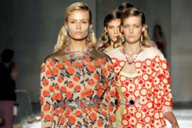 Неделя моды в Милане: весна 2012 от Prada. Фото