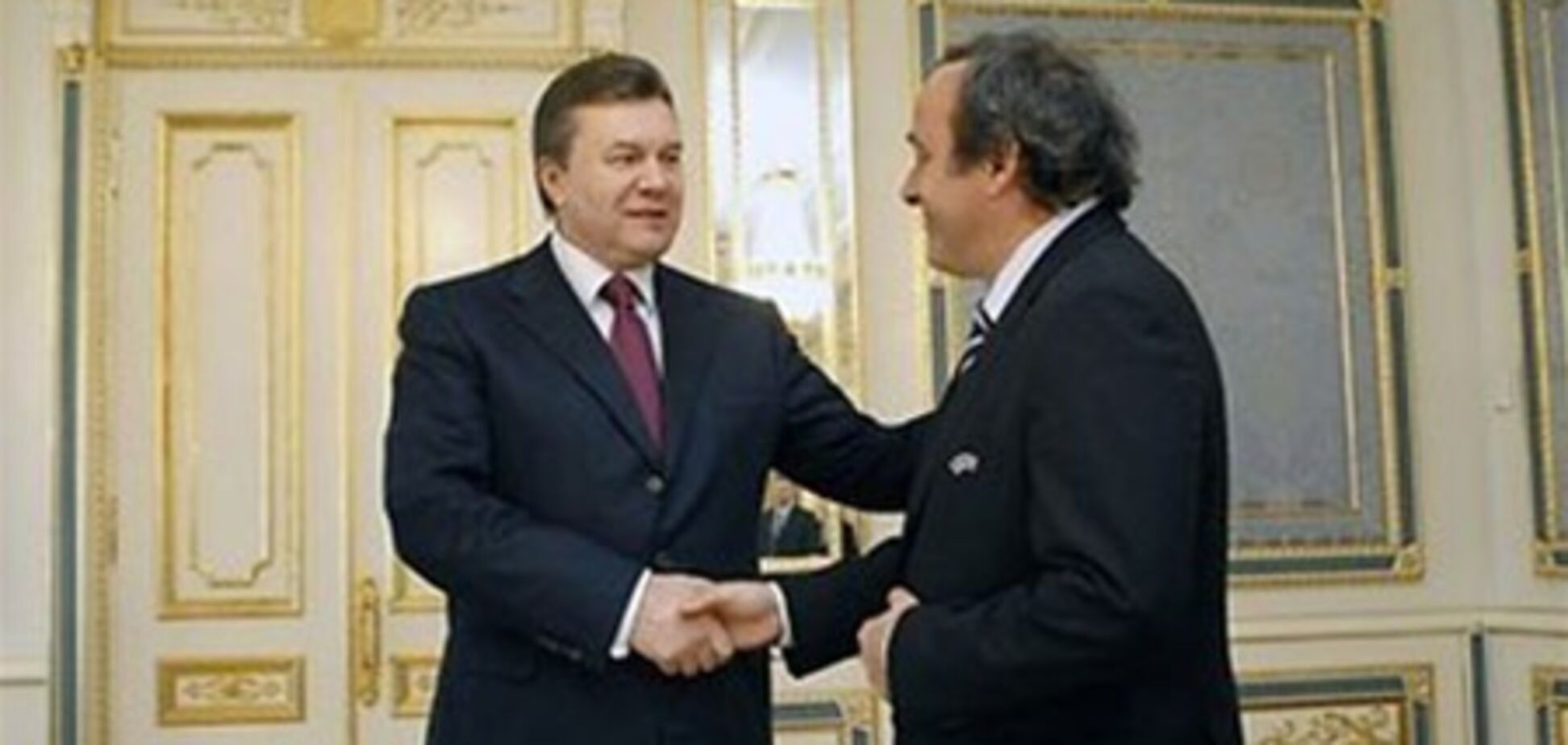 Янукович встретится с Платини
