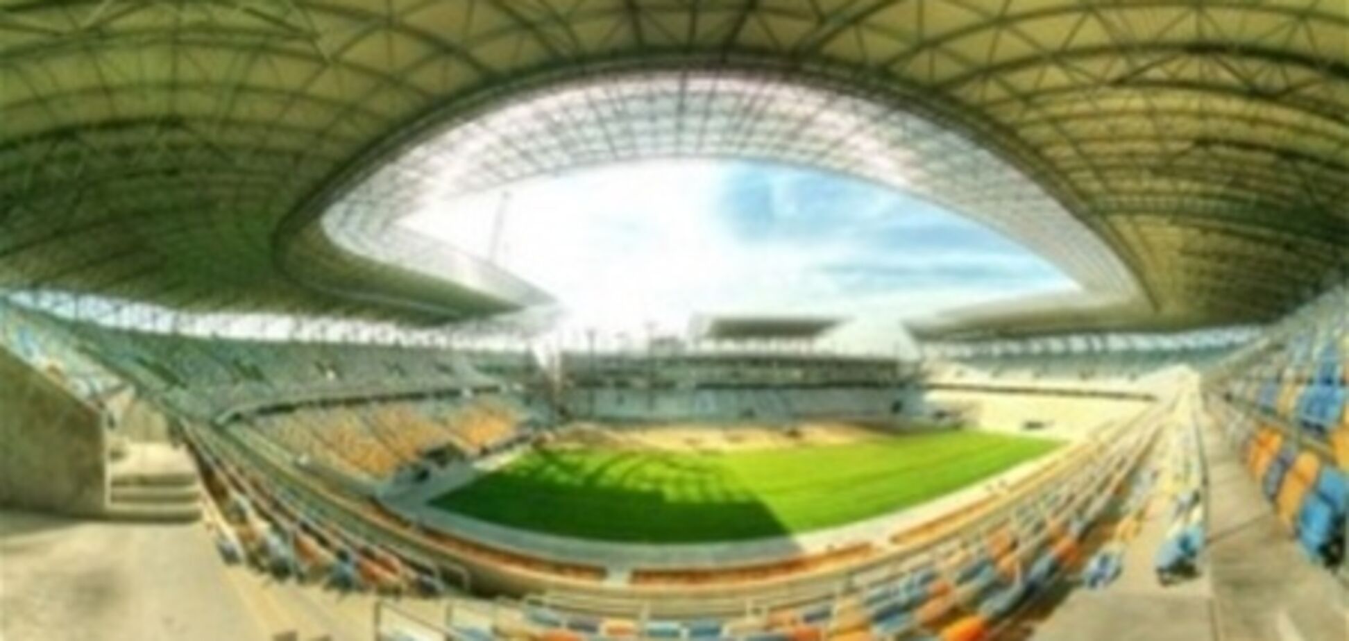 Стадион во Львове - на 3D. Видео