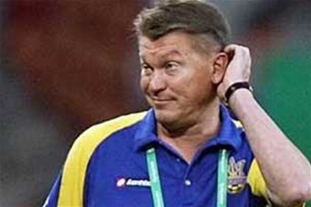 Блохин: вину за поражение сборной Украины беру на себя