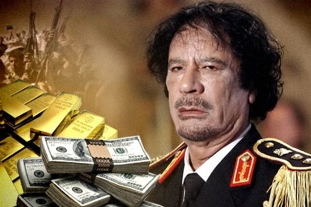 20 млрд доларів з рахунків Каддафі передали новій владі Лівії