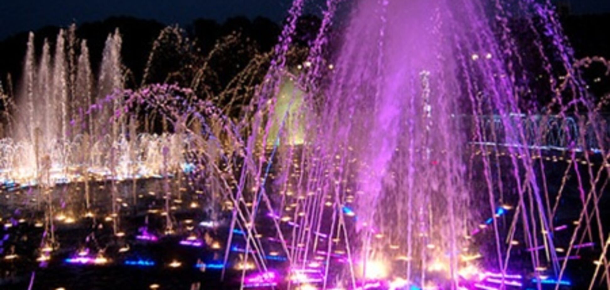 В Киеве построят три светомузыкальных фонтана
