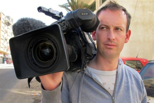 Останні хвилини загиблого в Сирії журналіста. Відео