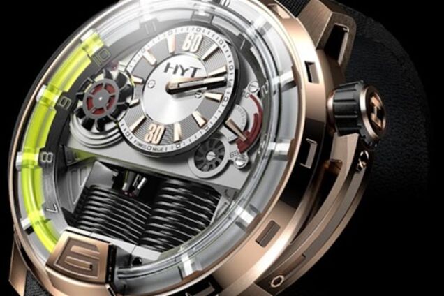 Созданы сверхдорогие часы с жидкостью вместо стрелок. Фото, видео