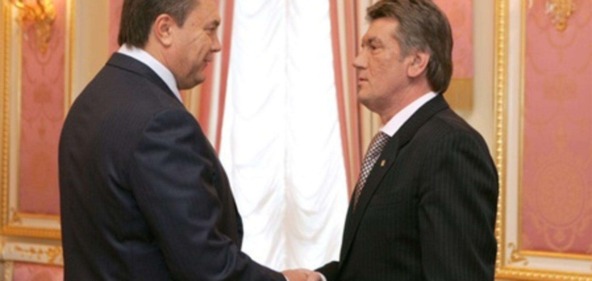 Ющенко и Янукович живут в одном доме. Фото