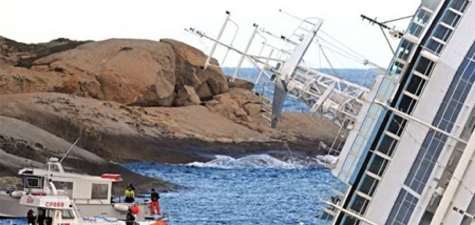Крушение Costa Concordia: людей разрубало винтами